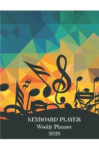 Keyboard Player Weekly Planner 2020