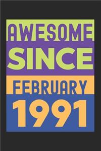 Awesome Since February 1991