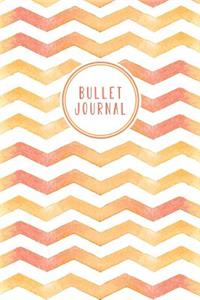 Bullet Journal: Awesome Designer Bullet Journal - 120-Page 1/2 Inch Dot Grid Trendy Pattern Notebook - 6 X 9 Perfect Bound Paperback