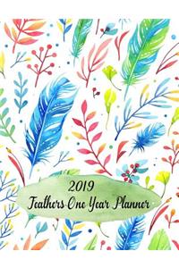 2019 Feathers One Year Planner