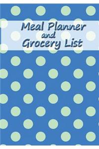 meal planner and grocery list