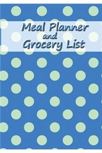 meal planner and grocery list