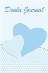 Doula Journal: Blue Theme, Journal, Notebook, Diary, 110 Pages, College Ruled, 6x9 Inches