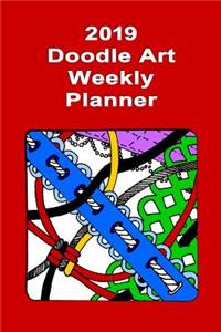 2019 Doodle Art Weekly Planner