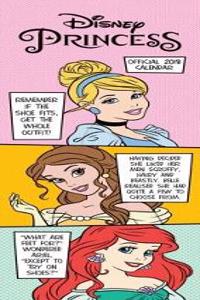 Disney Princess Official Slim 2018 Calendar