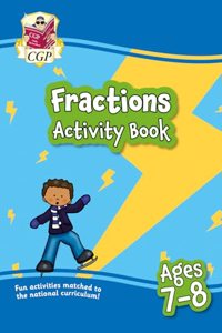 Fractions Maths Activity Book for Ages 7-8 (Year 3)