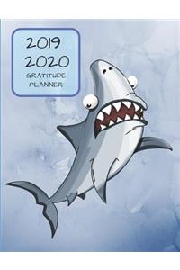 2019 2020 15 Months Sharks Gratitude Journal Daily Planner