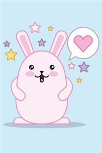 Kawaii Bunny Notebook