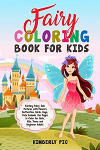 Fairy Coloring Book for Kids