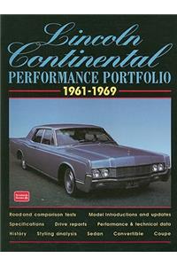 Lincoln Continental Performance Portfolio 1961-1969