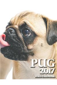 Pug 2017 Wall Calendar