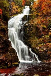 Waterfall in an Autumn Landscape Journal