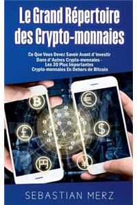 Grand Répertoire des Crypto-monnaies