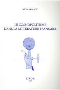 Le Cosmopolitisme Dans La Litterature Francaise