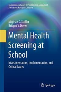 Mental Health Screening at School