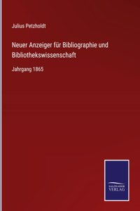 Neuer Anzeiger für Bibliographie und Bibliothekswissenschaft