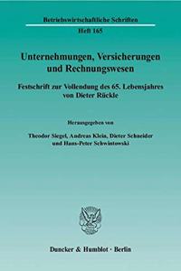 Unternehmungen, Versicherungen Und Rechnungswesen