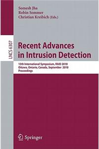 Recent Advances in Intrusion Detection