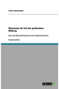 Ökonomie als Teil der politischen Bildung