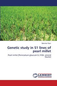 Genetic study in S1 lines of pearl millet