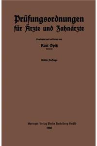 Prüfungsordnungen Für Ärzte Und Zahnärzte