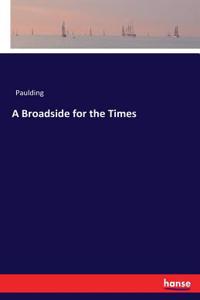 Broadside for the Times