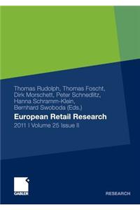 European Retail Research 2011, Volume 25 Issue II