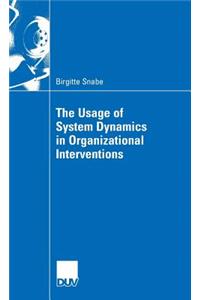 Usage of System Dynamics in Organizational Interventions