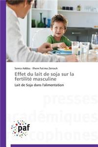 Effet Du Lait de Soja Sur La Fertilité Masculine