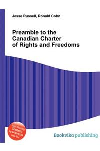 Preamble to the Canadian Charter of Rights and Freedoms