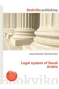 Legal System of Saudi Arabia
