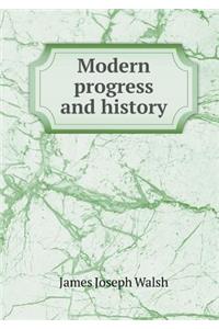 Modern Progress and History