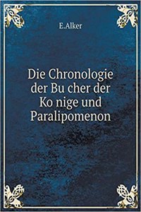 Die Chronologie der Bücher der Könige und Paralipomenon