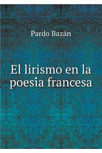 El lirismo en la poesía francesa