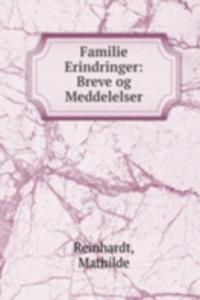 Familie Erindringer