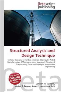 Structured Analysis and Design Technique