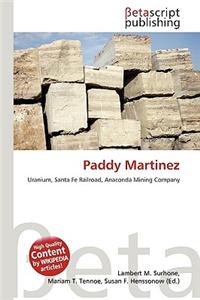 Paddy Martinez