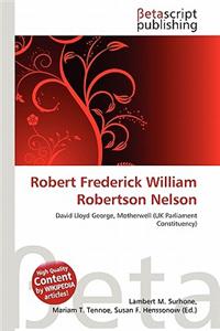 Robert Frederick William Robertson Nelson