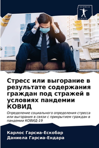 Стресс или выгорание в результате содержа