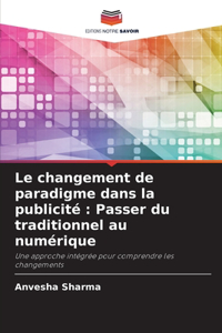 changement de paradigme dans la publicité