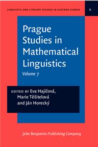 Prague Studies in Mathematical Linguistics