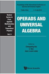 Operads and Universal Algebra - Proceedings of the International Conference