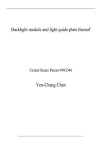 Backlight module and light guide plate thereof