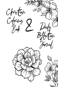 Christian Coloring Book & Daily Reflection Journal