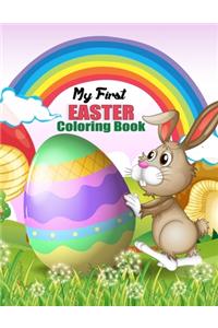 My First Easter Coloring Book