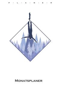 Bungee Jumping Logo Monatsplaner