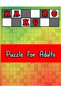 Kakuro Puzzle for Adults