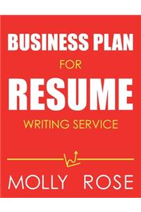 Business Plan For Resume Writing Service