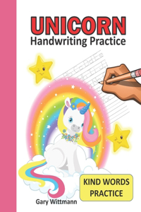 UNICORN Handwriting Practice,