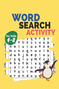 Word search activity for kids 4-8